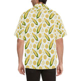 Corn Pattern Print Design 05 Men's All Over Print Hawaiian Shirt (Model T58)