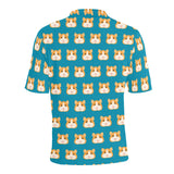 Guinea Pig Pattern Print Design 03 Men's All Over Print Polo Shirt