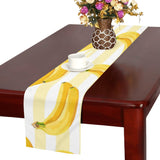 Banana pattern blackground Table Runner