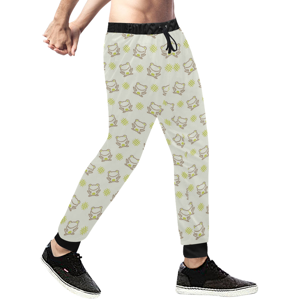 Cute cartoon frog baby pattern Unisex Casual Sweatpants
