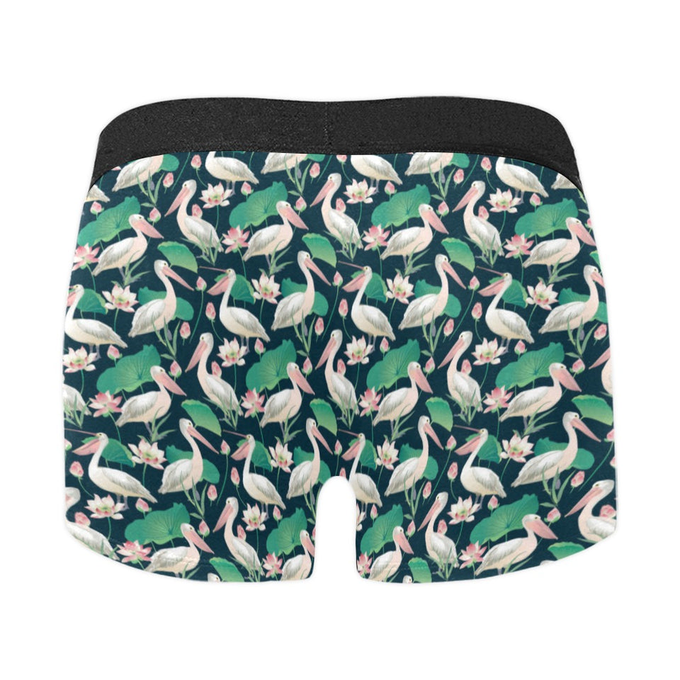 Pelican Pattern Print Design 03 Men's All Over Print Boxer Briefs Men's Underwear