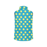 Tennis Pattern Print Design 05 Men's Padded Vest