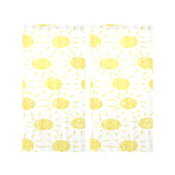 hand drawn sun pattern Gauze Curtain