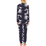 Chihuahua space helmet. astronaut pattern Women's All Over Print Pajama Set