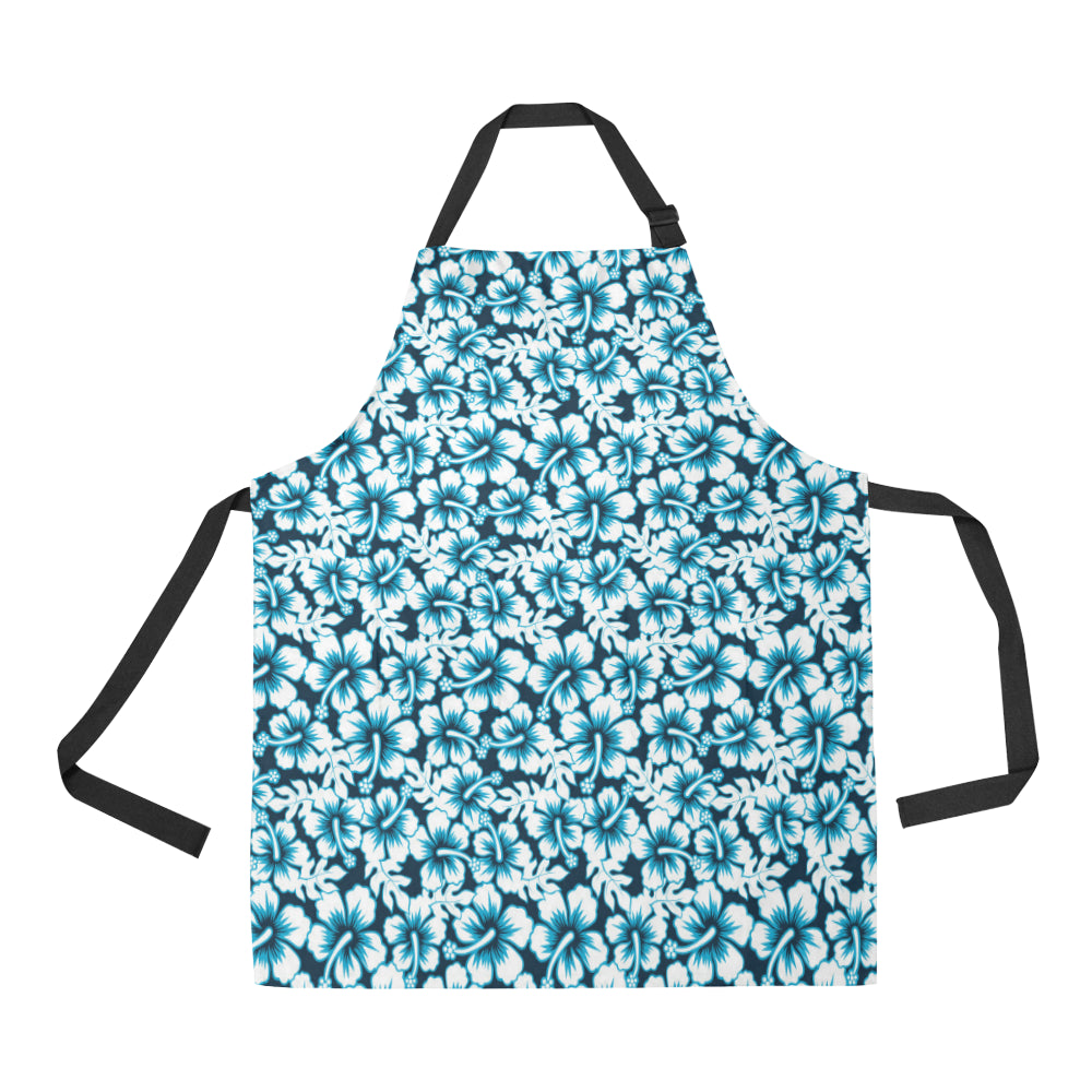 Hibiscus Pattern Print Design 04 All Over Print Adjustable Apron