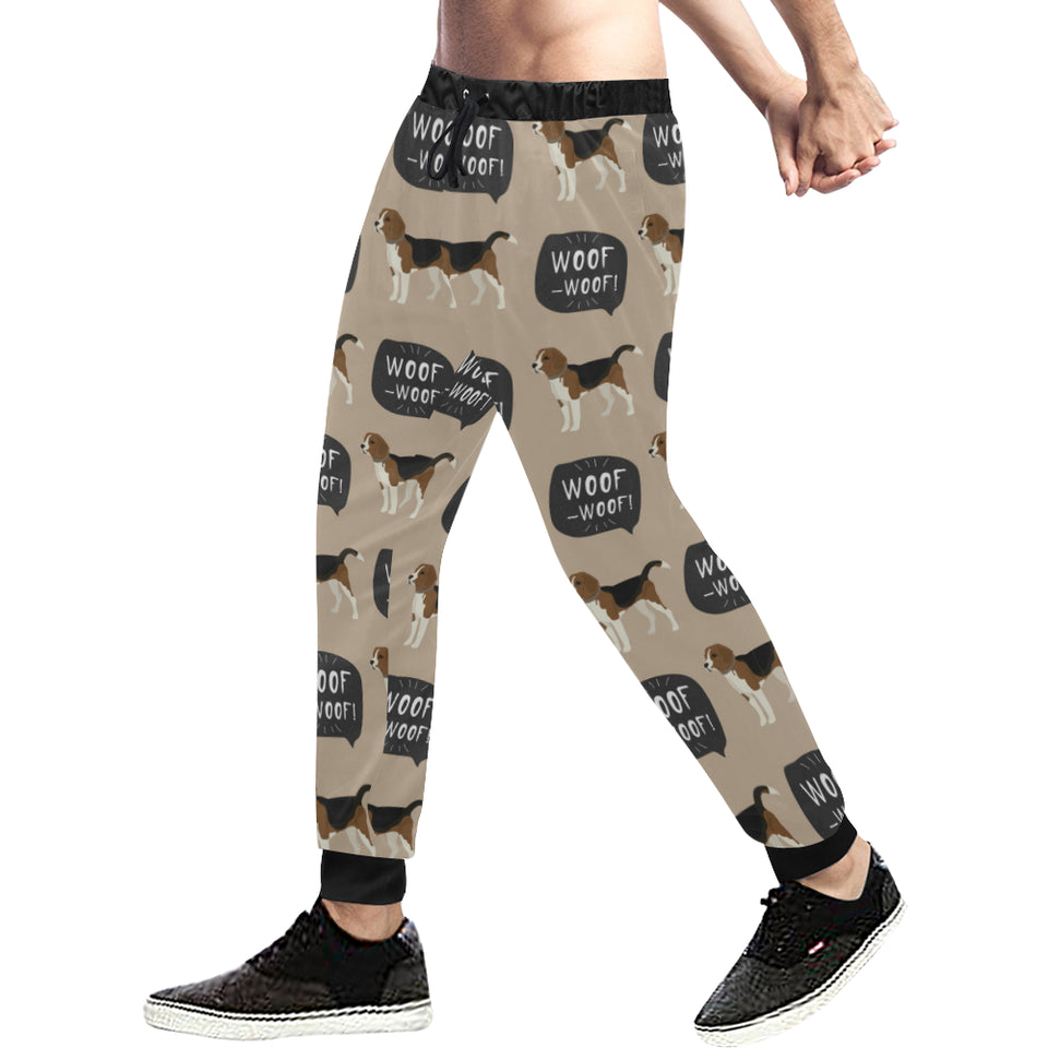 Beagle pattern Unisex Casual Sweatpants