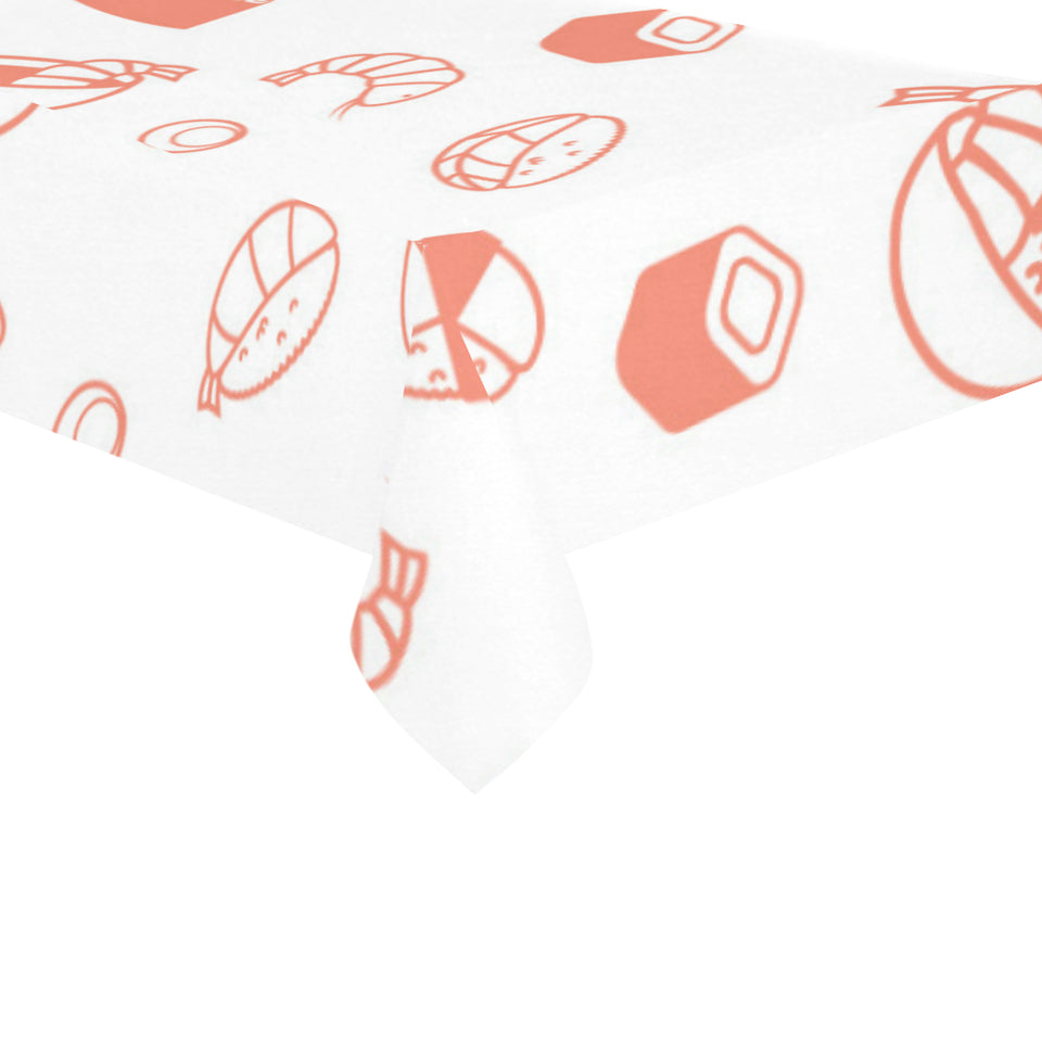 Sushi pattern Tablecloth