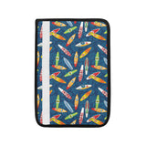 Surfboard Pattern Print Design 01 Car Seat Belt Cover