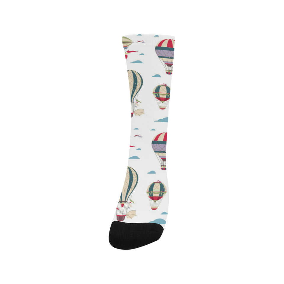 Hot air balloon pattern Crew Socks