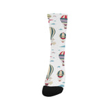 Hot air balloon pattern Crew Socks