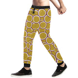 Passion fruits slice pattern Unisex Casual Sweatpants