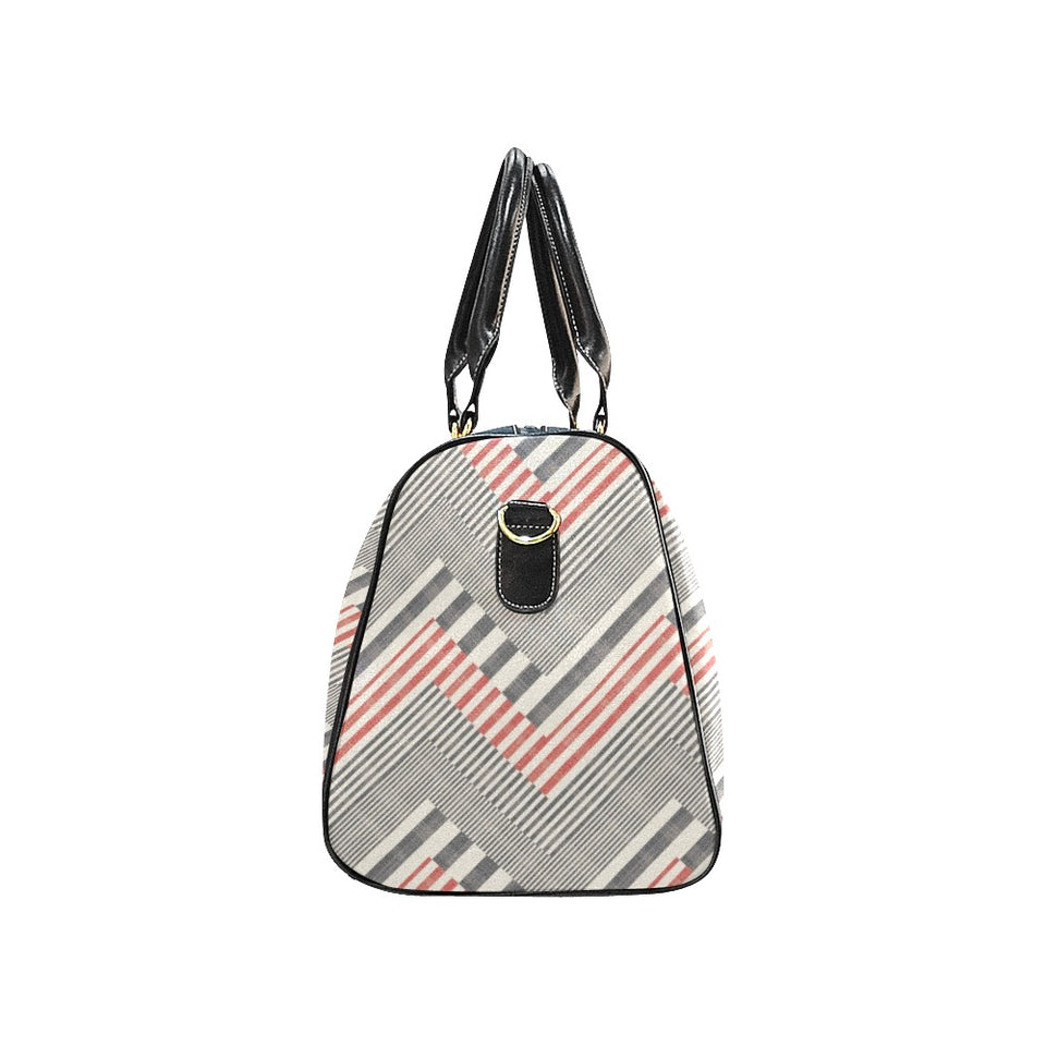 zigzag chevron striped pattern Travel Bag