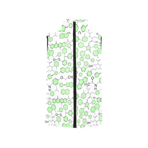 Chemistry Periodic Table Pattern Print Design 03 Men's Padded Vest