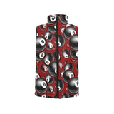Billiard Ball Pattern Print Design 05 Men's Padded Vest