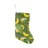 Banana Palm Leaves pattern Christmas Stocking