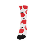 red apples white background Crew Socks