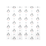 Penguin pattern Gauze Curtain