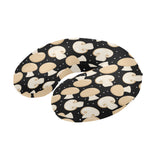 Champignon mushroom pattern U-Shaped Travel Neck Pillow
