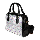 Helicopter plane pattern Shoulder Handbag