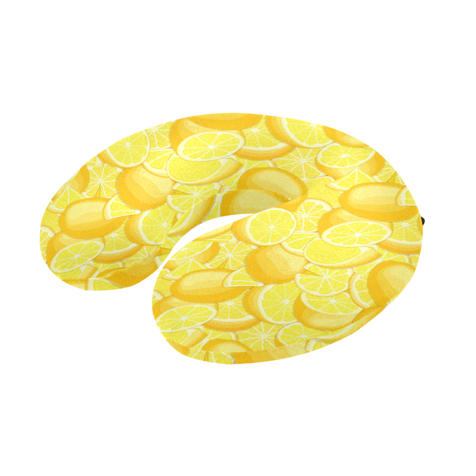 lemon pattern U-Shaped Travel Neck Pillow