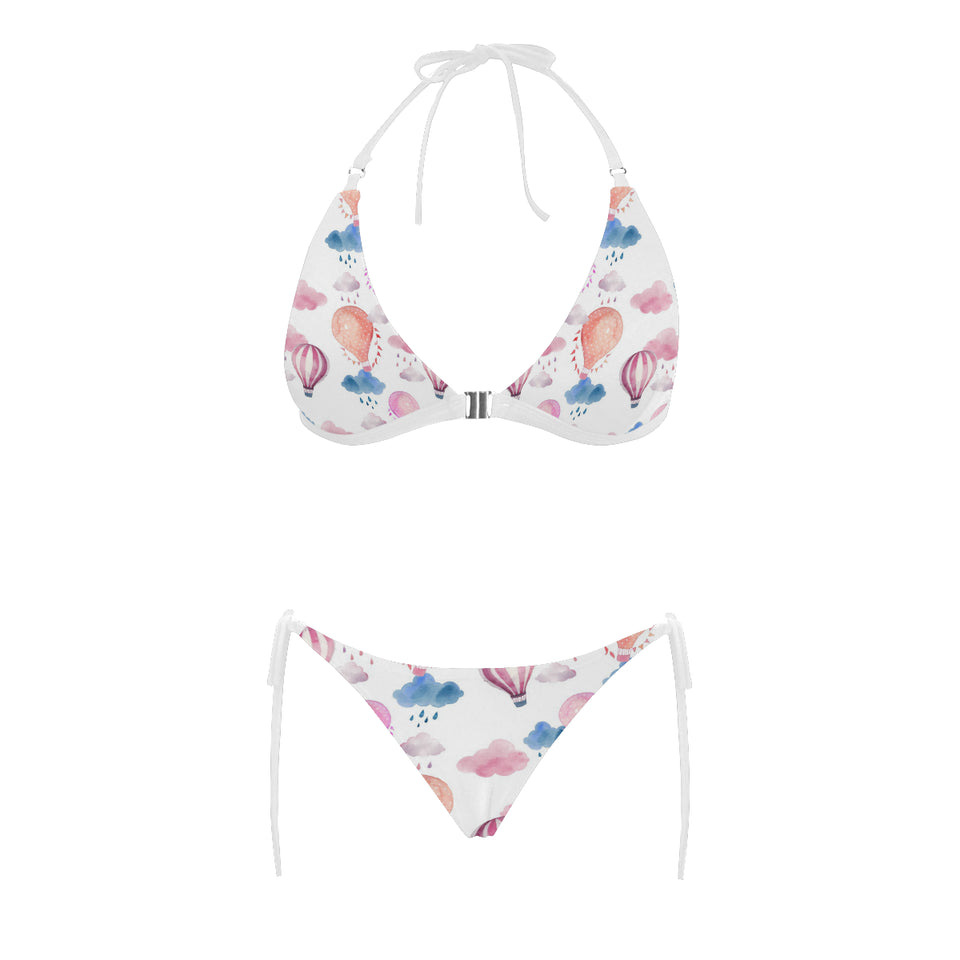 Watercolor air balloon cloud pattern Sexy Bikinis Two-Piece Swimsuits