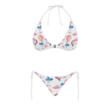 Watercolor air balloon cloud pattern Sexy Bikinis Two-Piece Swimsuits