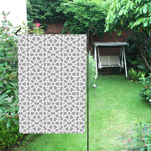 arabic gray pattern House Flag Garden Flag