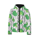 Cool Broccoli pattern Kids' Boys' Girls' Padded Hooded Jacket