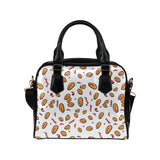 peanuts pattern background Shoulder Handbag