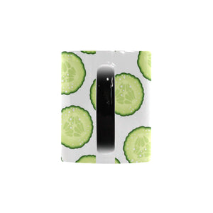 Cucumber slices pattern Morphing Mug Heat Changing Mug