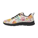 Clock butterfly pattern Men's Sneaker Shoes
