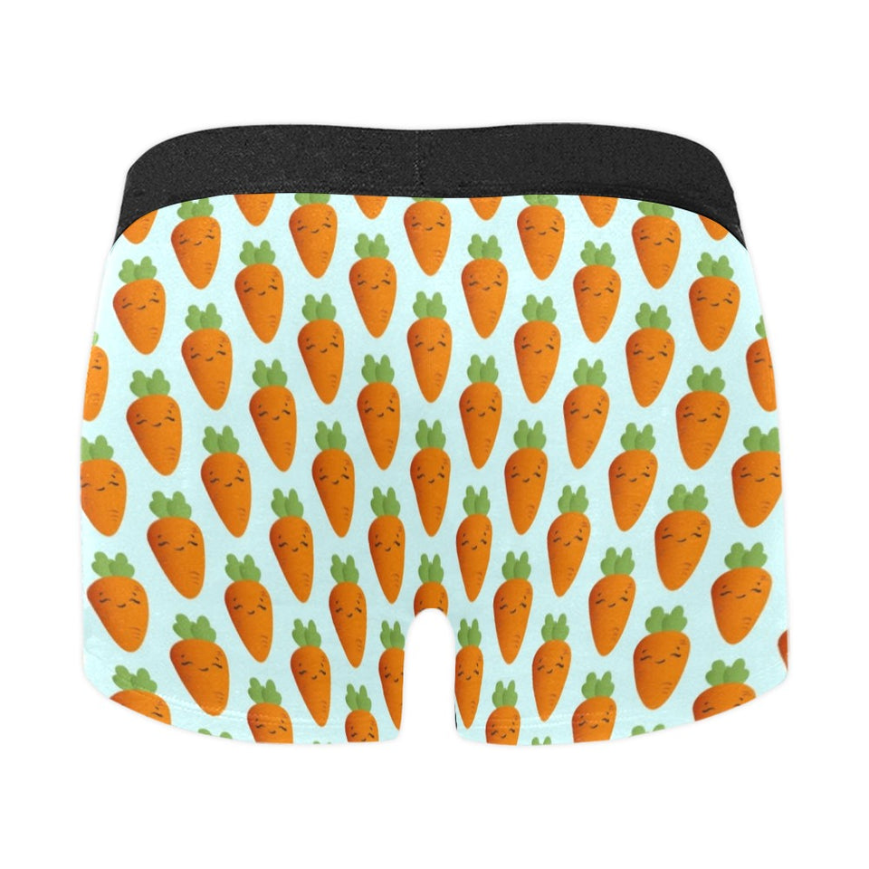 Carrot Pattern Print Design 03 Men's All Over Print Boxer Briefs Men's Underwear