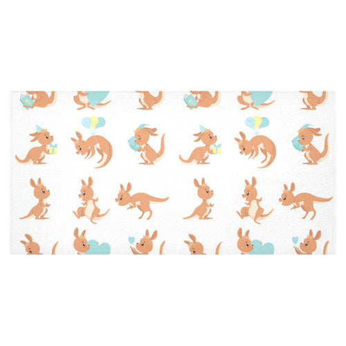 Cute Kangaroo pattern Tablecloth