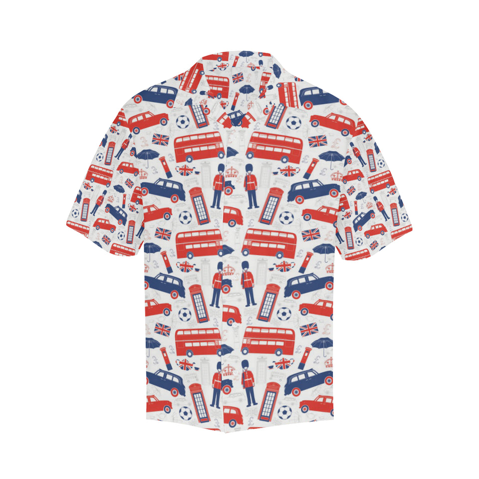 British Pattern Print Design 03 Men's All Over Print Hawaiian Shirt (Model T58)