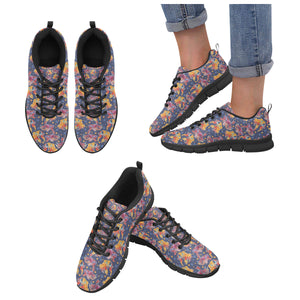 Goldfish Pattern Print Design 05 Women's Sneaker Shoes
