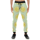 slice of lemon pattern Unisex Casual Sweatpants