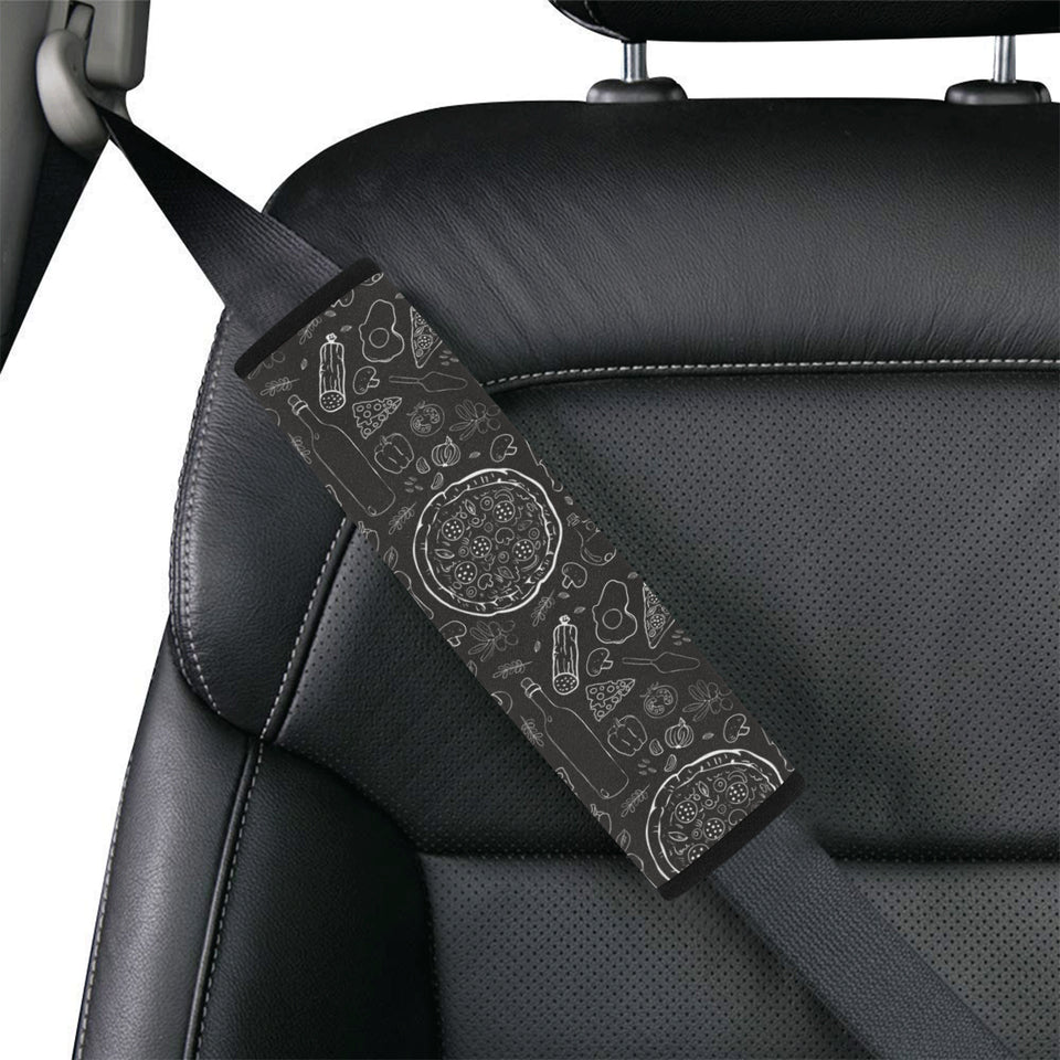 Pizza pattern Car Seat Belt Cover