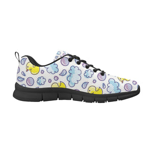 Duck Toy Pattern Print Design 01 Men's Breathable Sneakers ( Model 055)