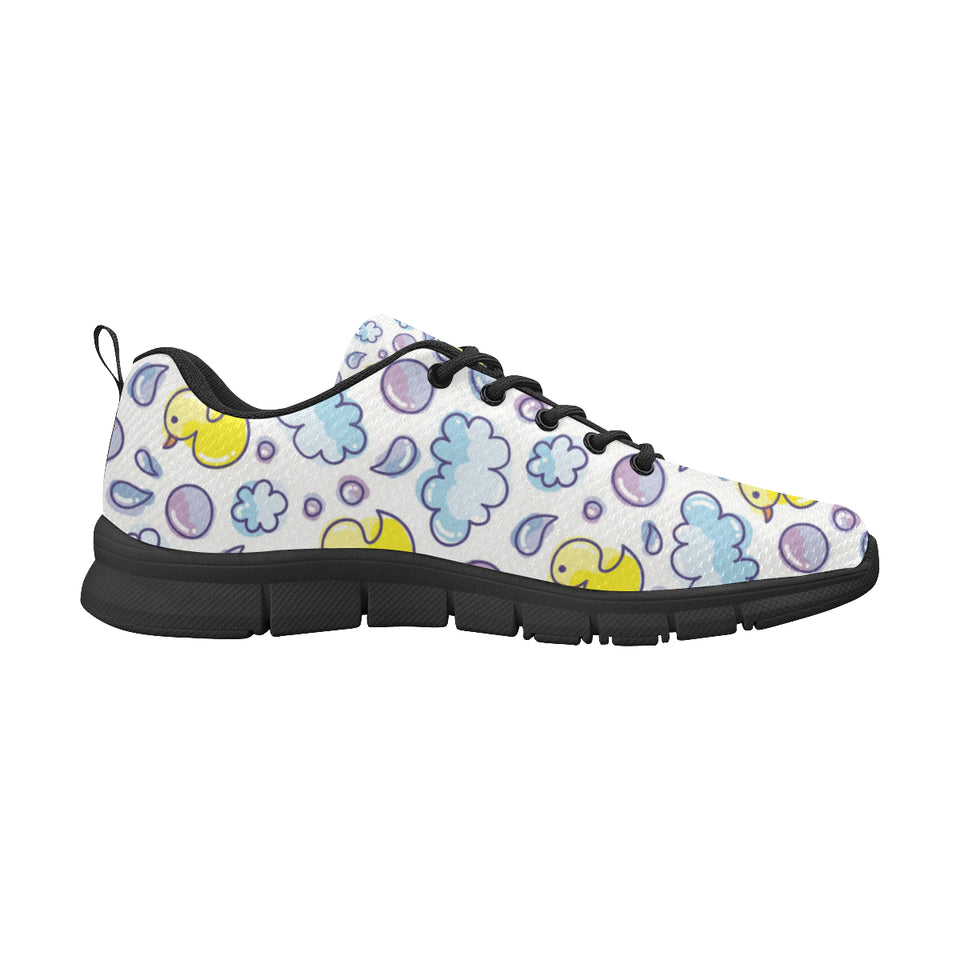 Duck Toy Pattern Print Design 01 Men's Breathable Sneakers ( Model 055)