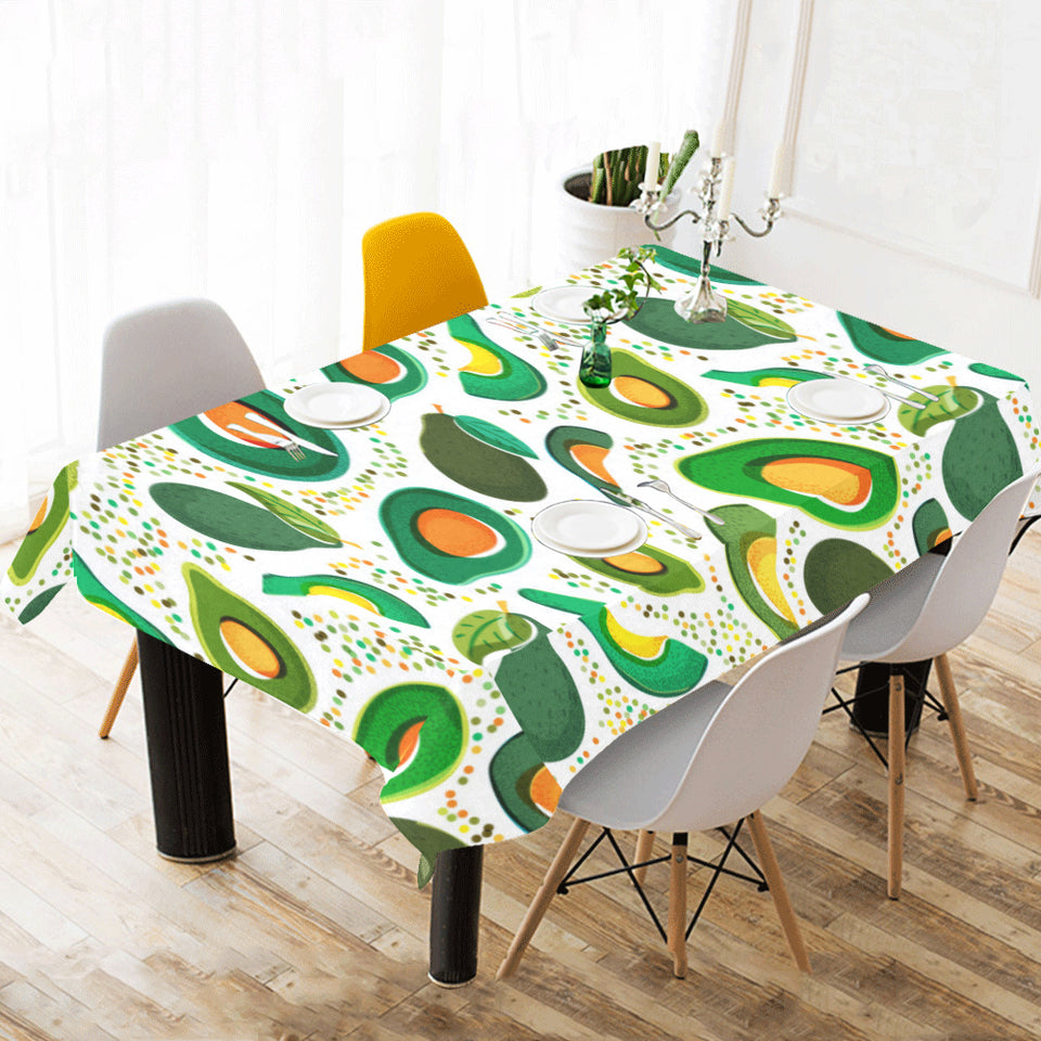 Avocado design pattern Tablecloth