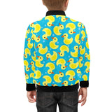 Duck Pattern Print Design 04 Kids' Boys' Girls' Bomber Jacket