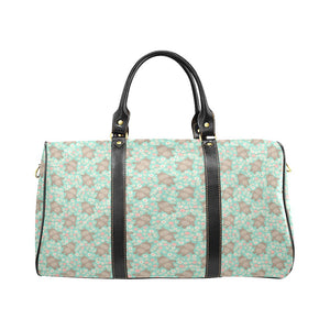 Hippopotamus Pattern Print Design 02 Travel Bag