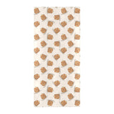 Pancake Pattern Print Design 01 Beach Towel