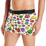 Dice Pattern Print Design 03 Men's All Over Print Boxer Briefs Men's Underwear