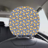 Guinea Pig Pattern Print Design 02 Car Headrest Cover