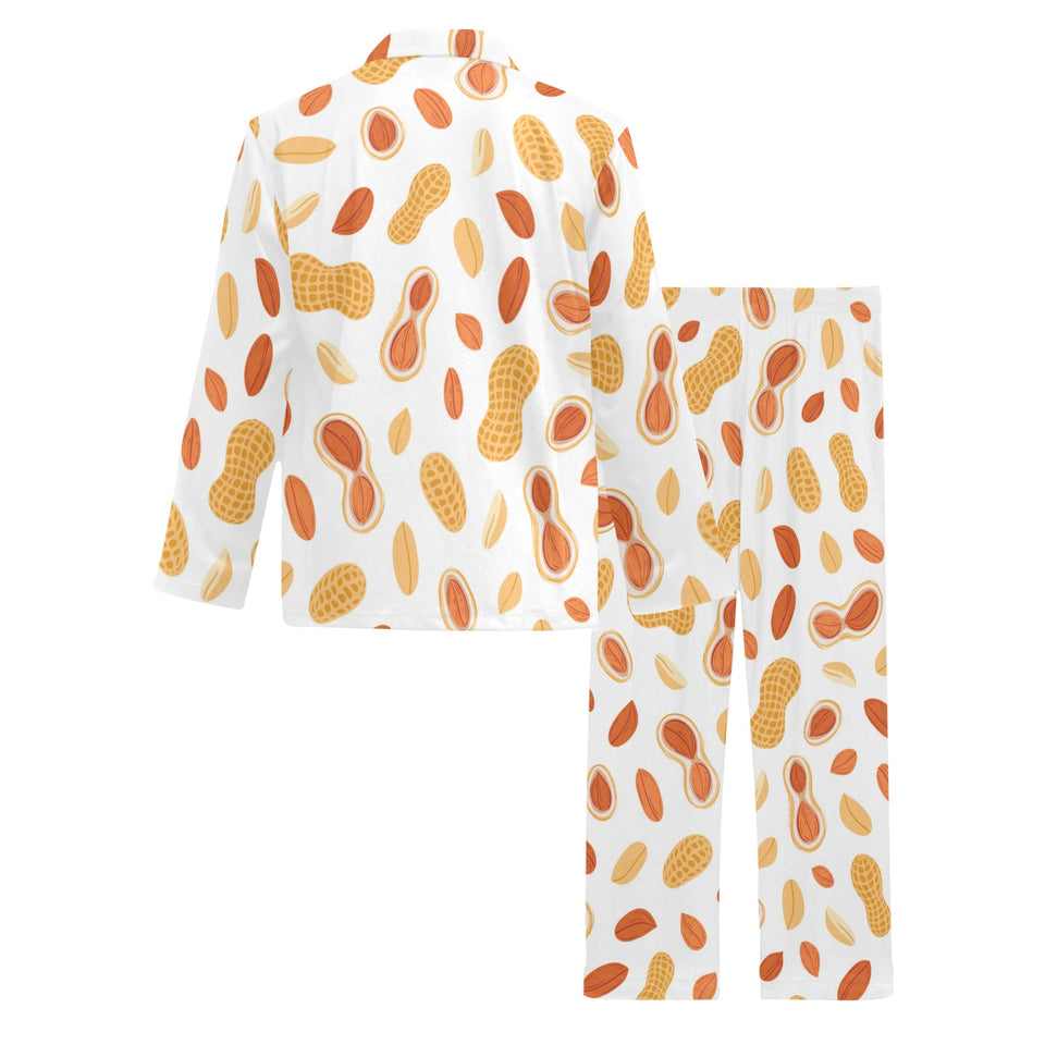 peanuts pattern Men's Long Pajama Set