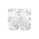 Cute elephant mouse pattern Men's Swimming Trunks