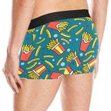 French fries red paper box pattern Men's All Over Print Boxer Briefs Men's Underwear