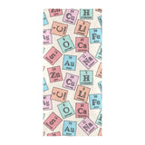 Chemistry Periodic Table Pattern Print Design 02 Beach Towel