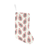papaya pattern Christmas Stocking
